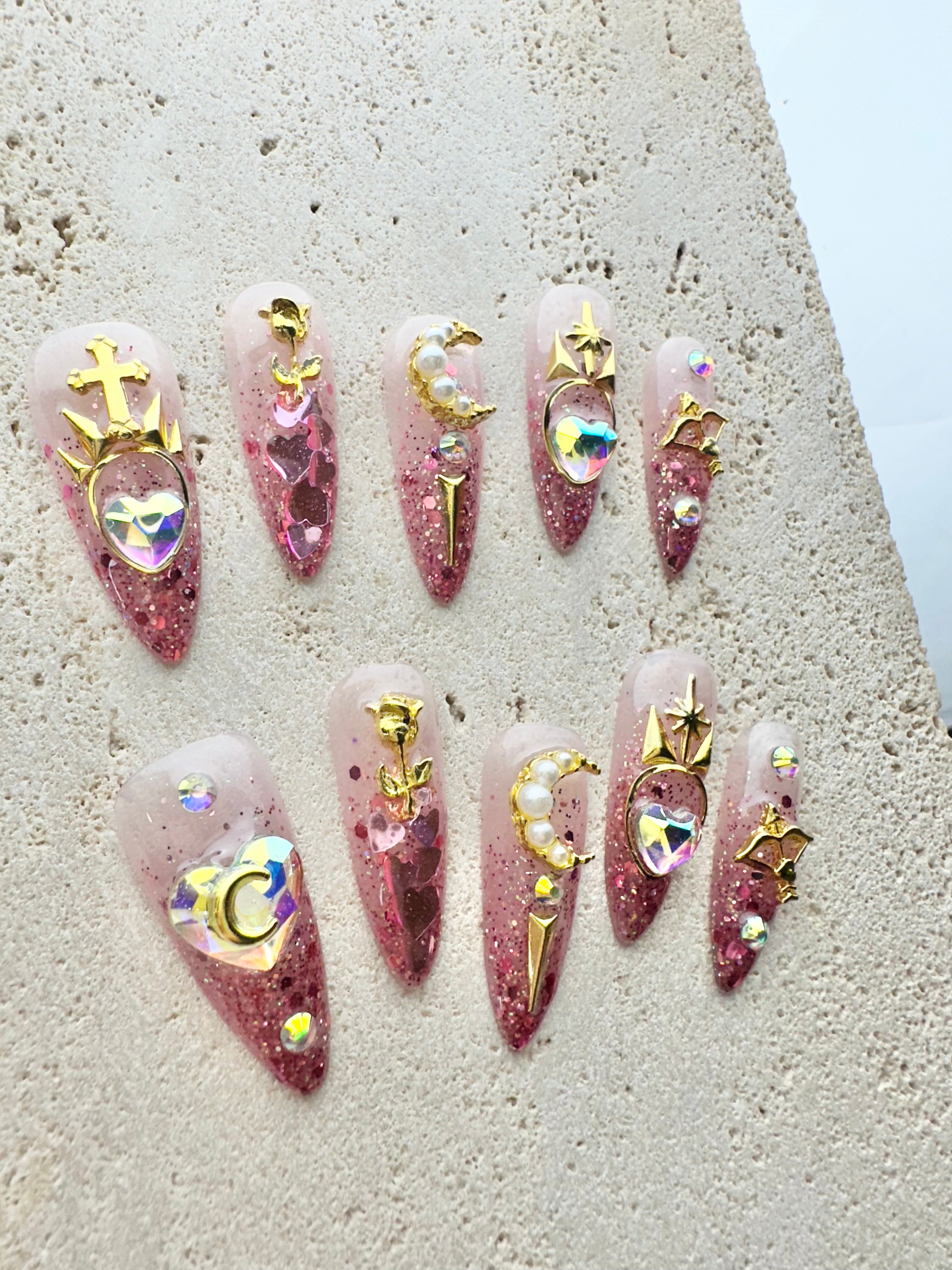 Mermaids Dream Press On Nails