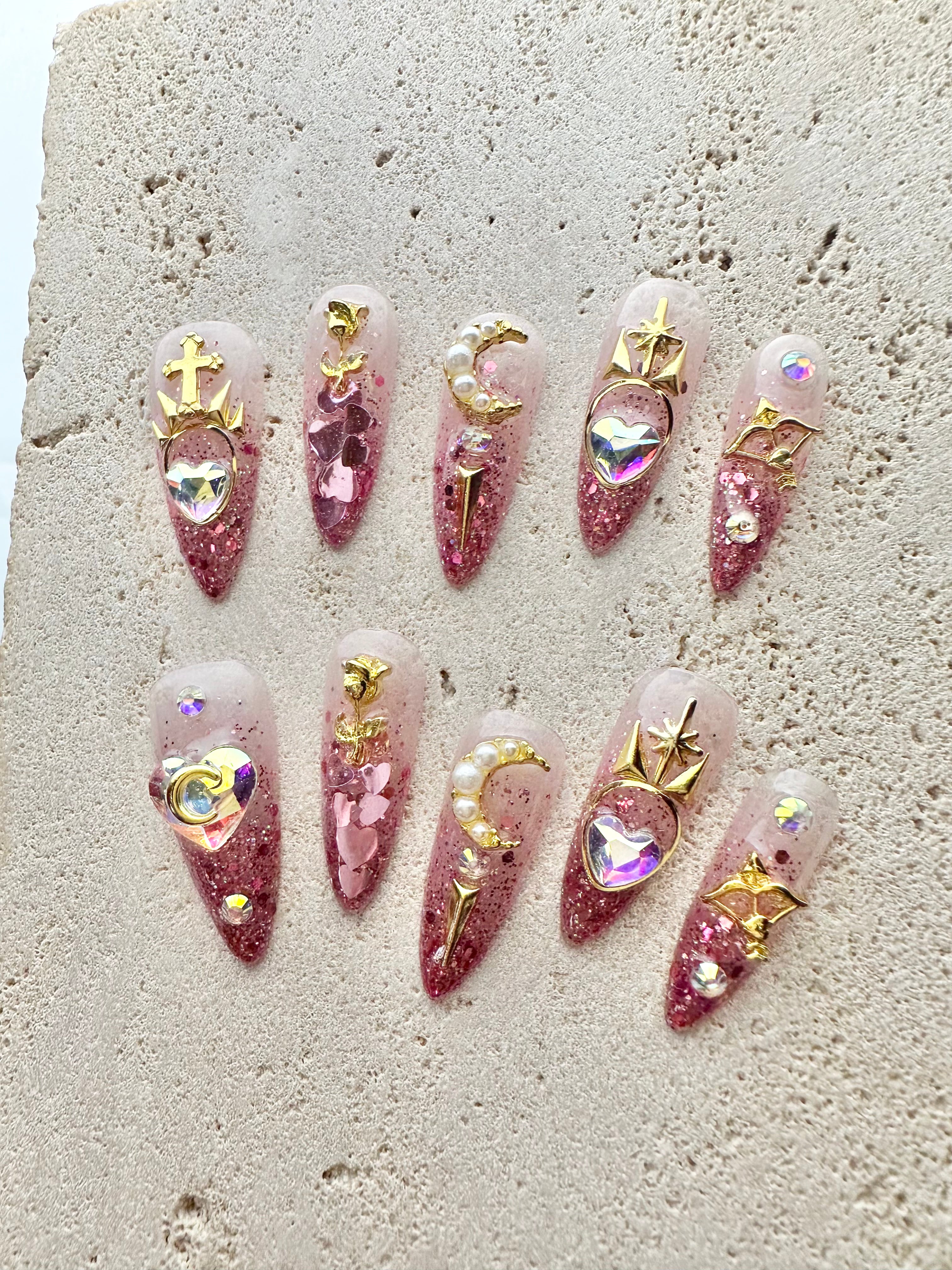 Mermaids Dream Press On Nails