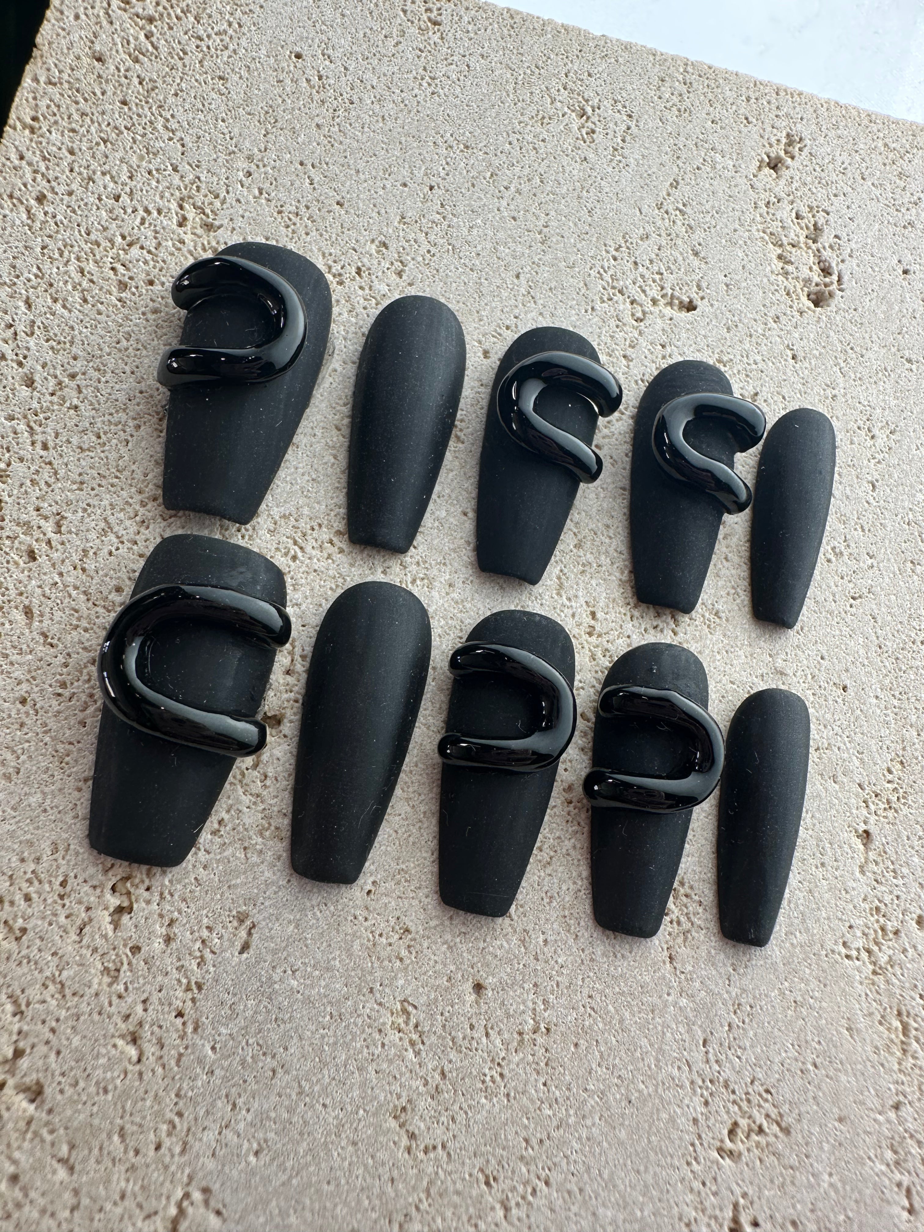 Dark Seduction Press On Nails