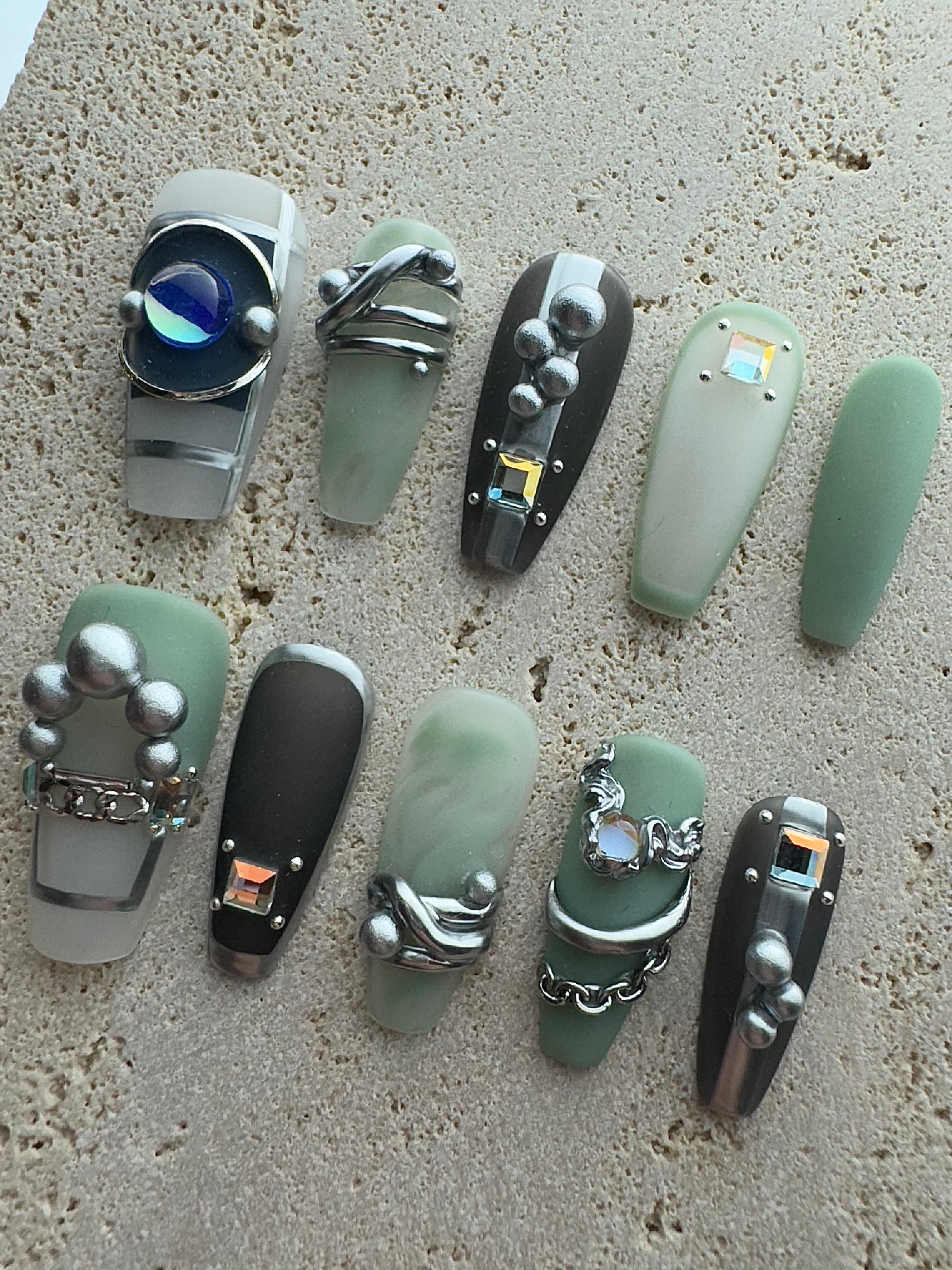 You Are My Galaxy Press On Nails