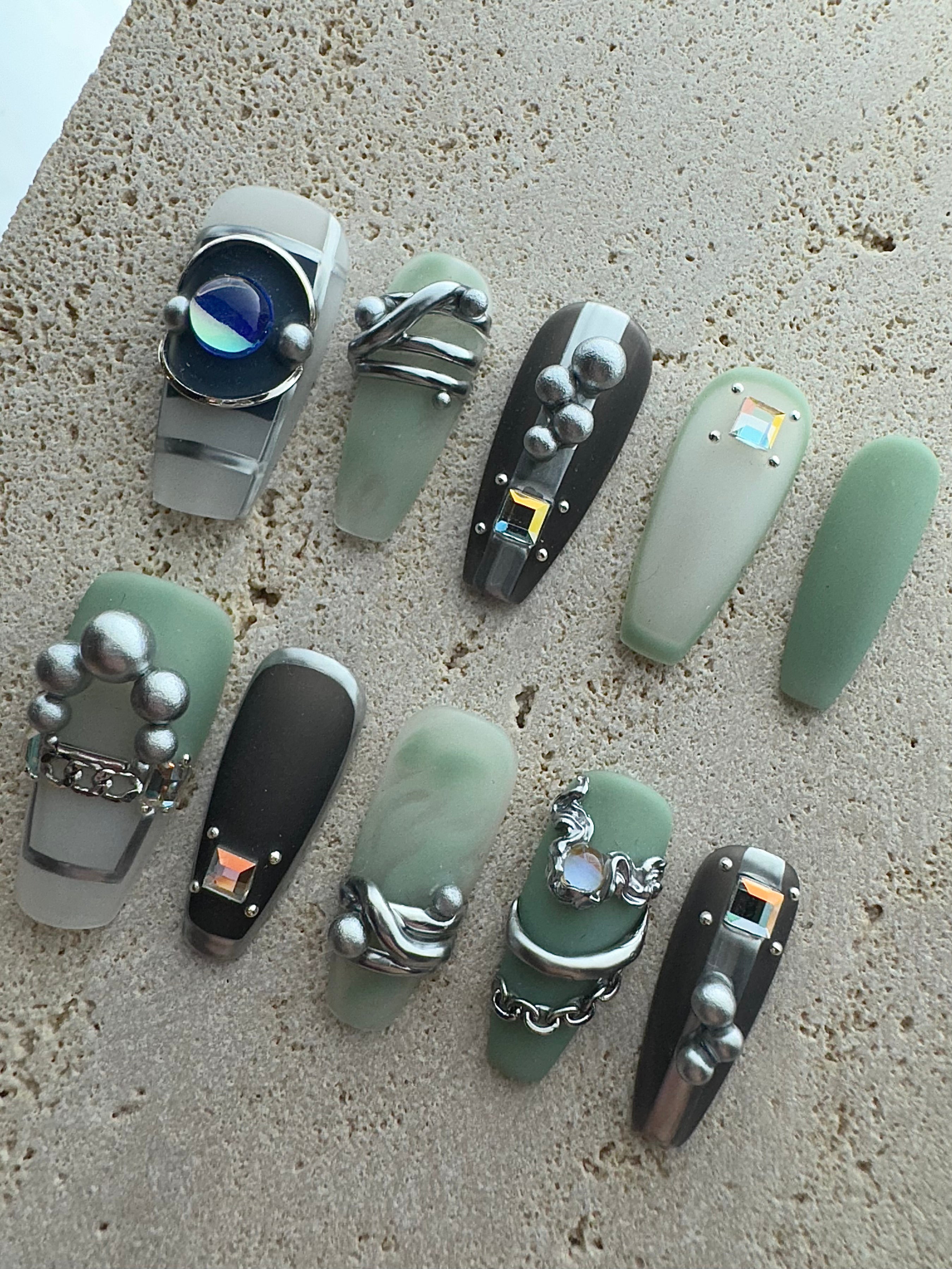 You Are My Galaxy Press On Nails