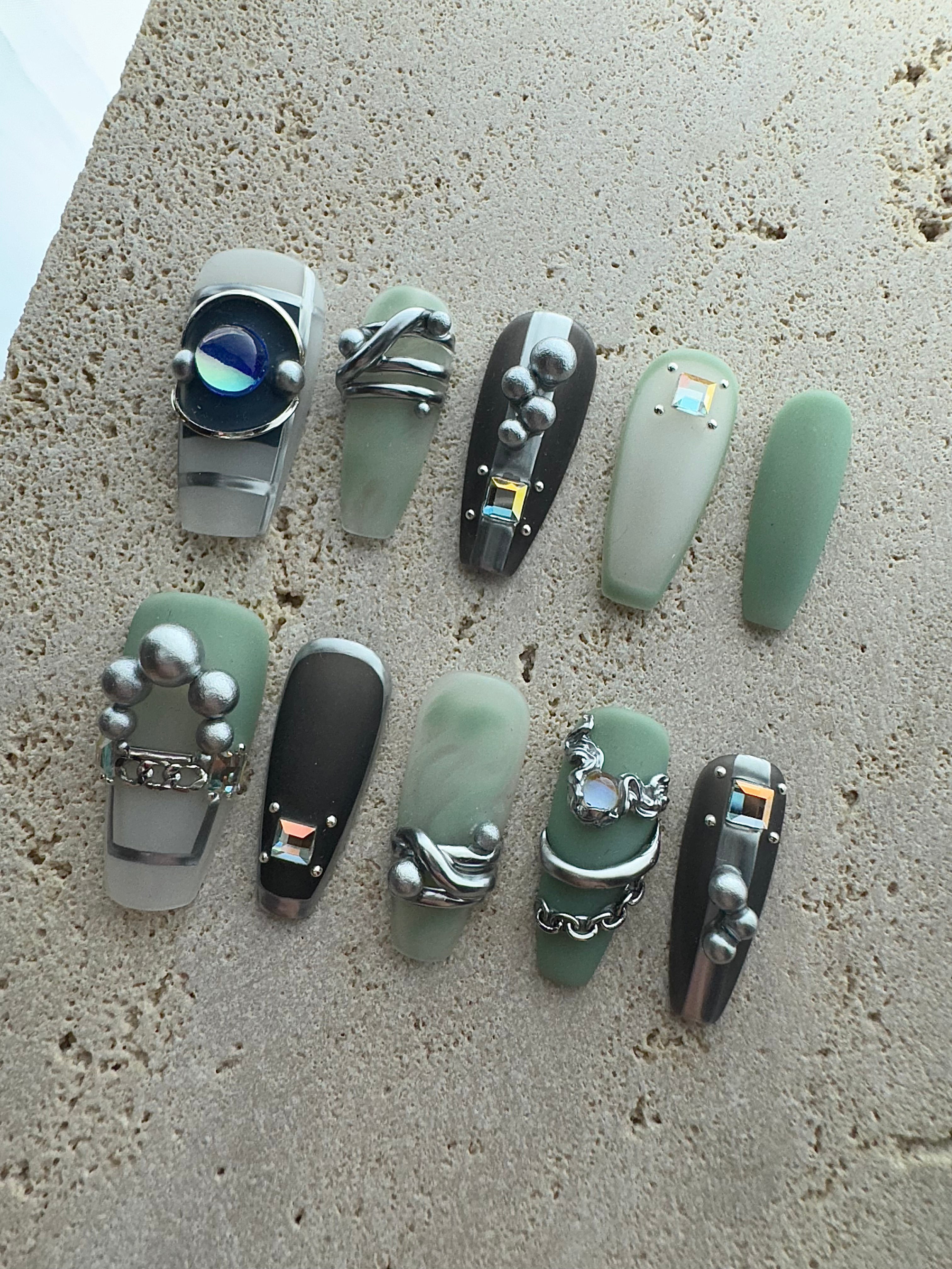 You Are My Galaxy Press On Nails