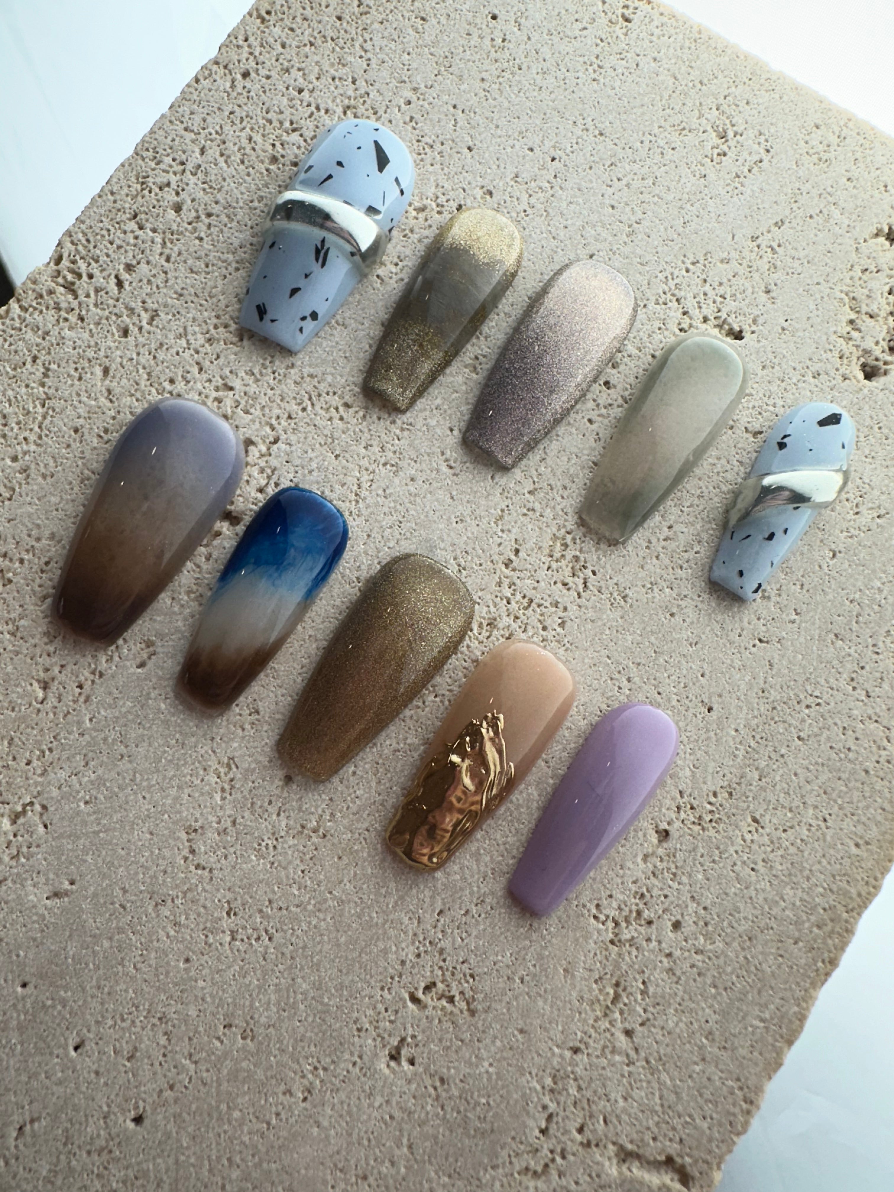Love Mix Press On Nails