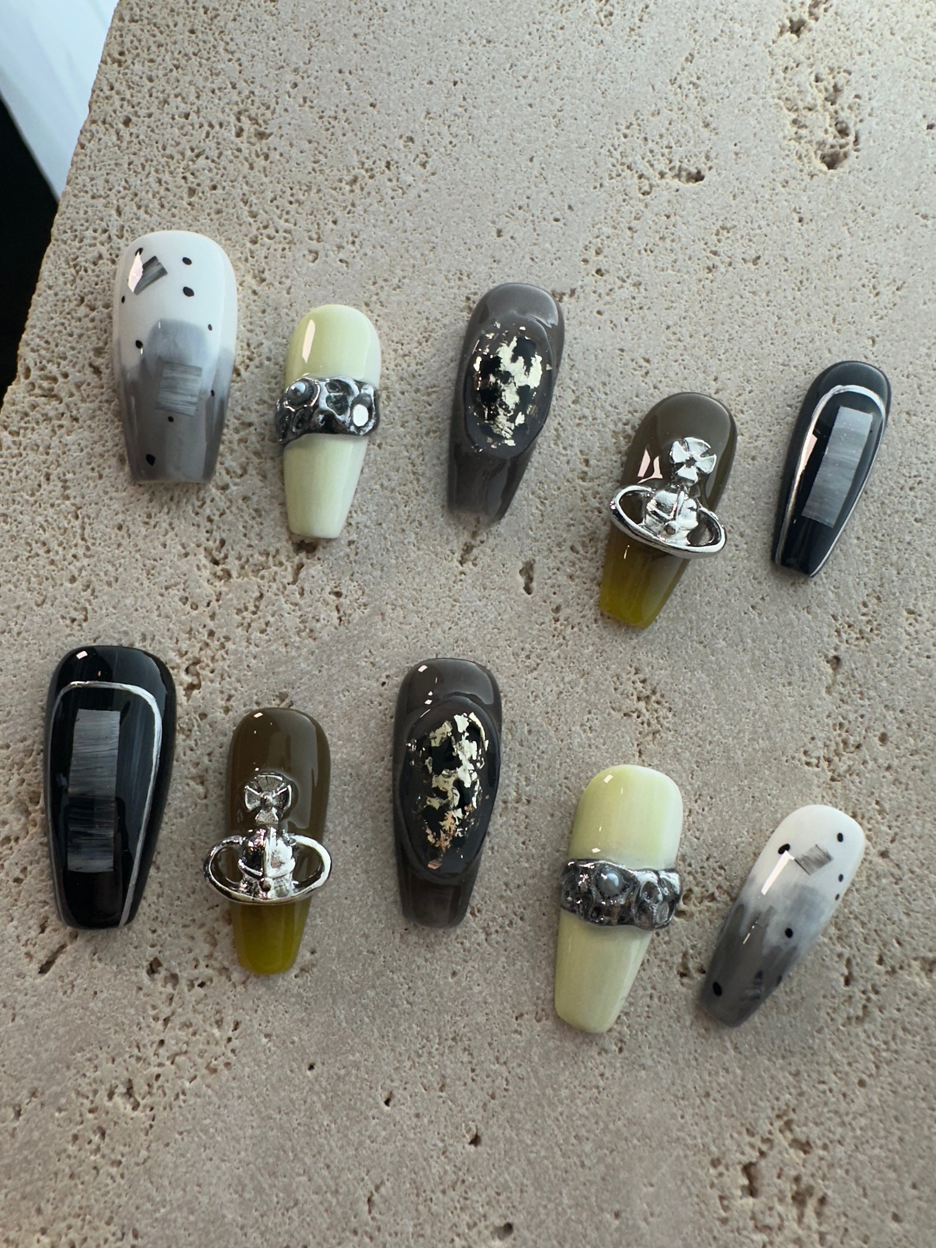 Galaxy Queen Press On Nails