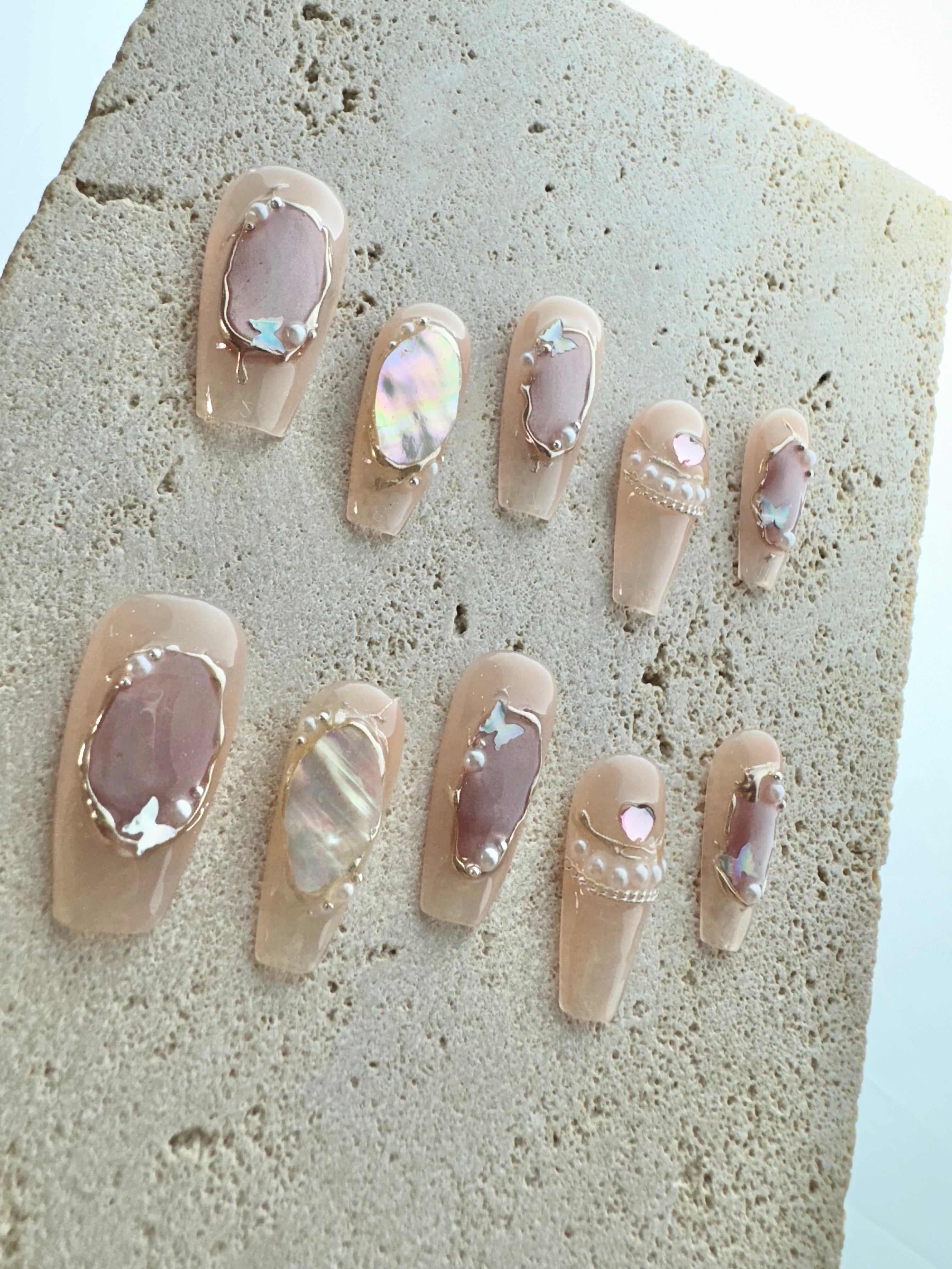Dream Place Press On Nails