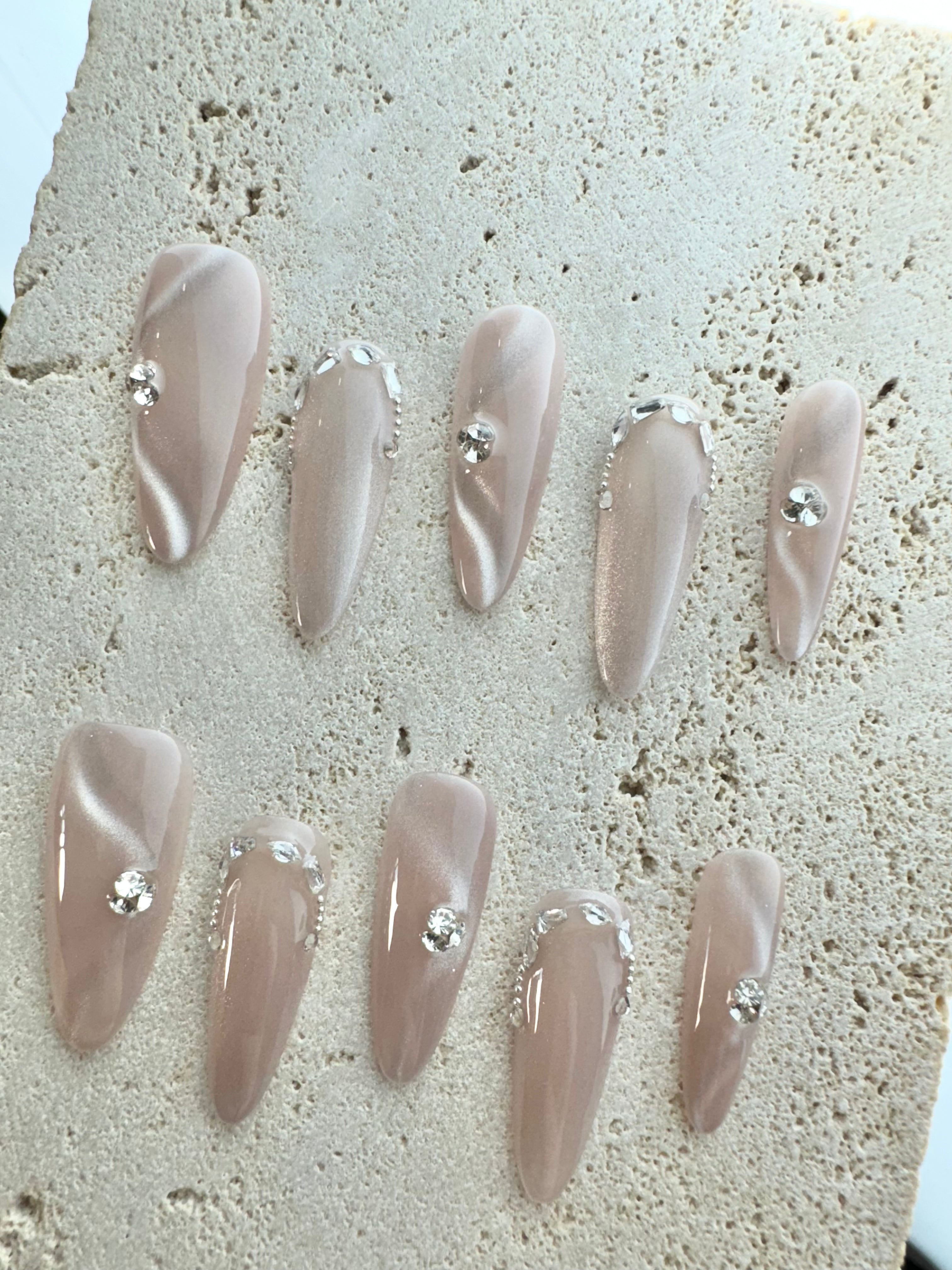 Soft Love Press On Nails