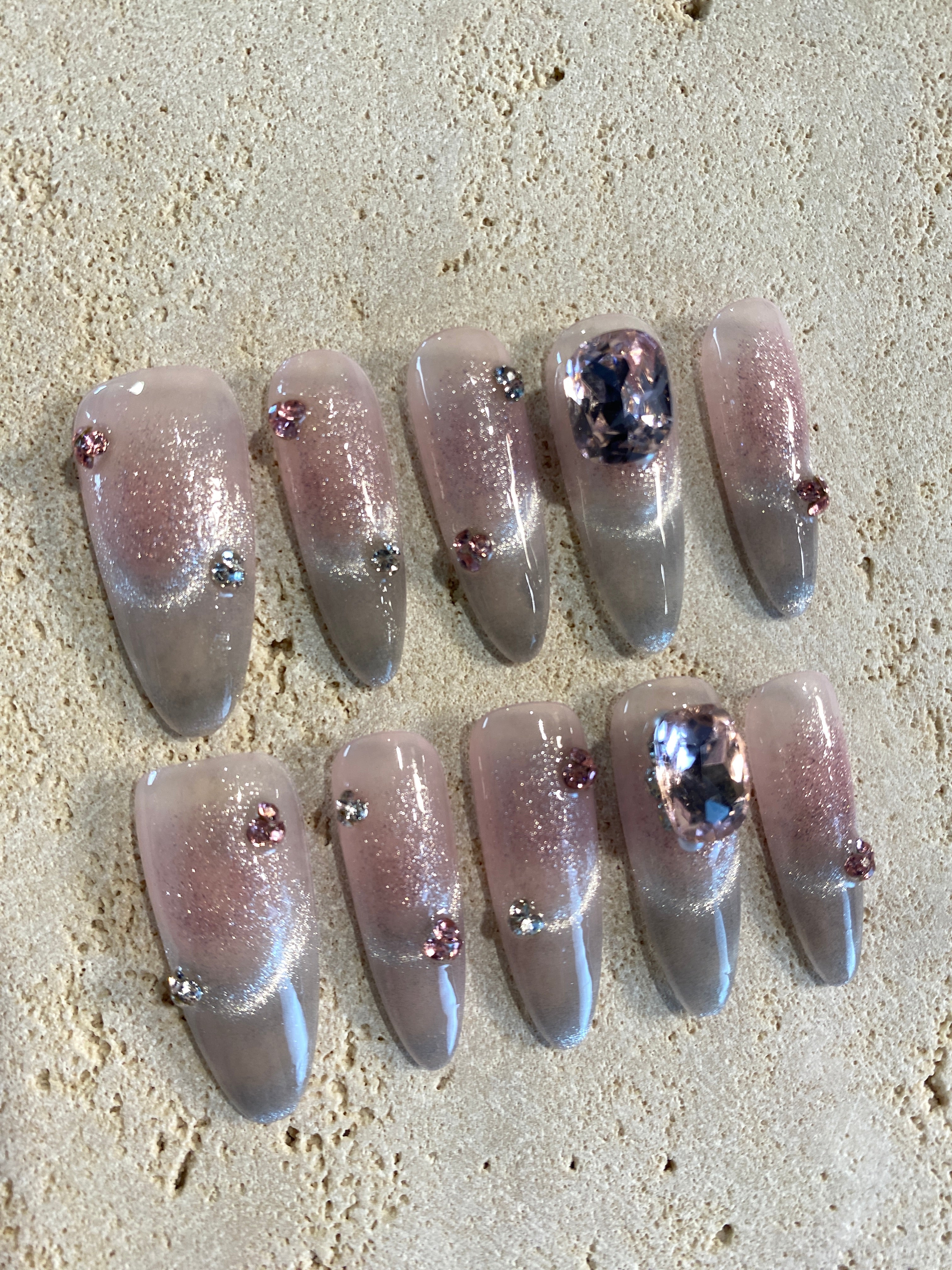 Pink Lover Press On Nails