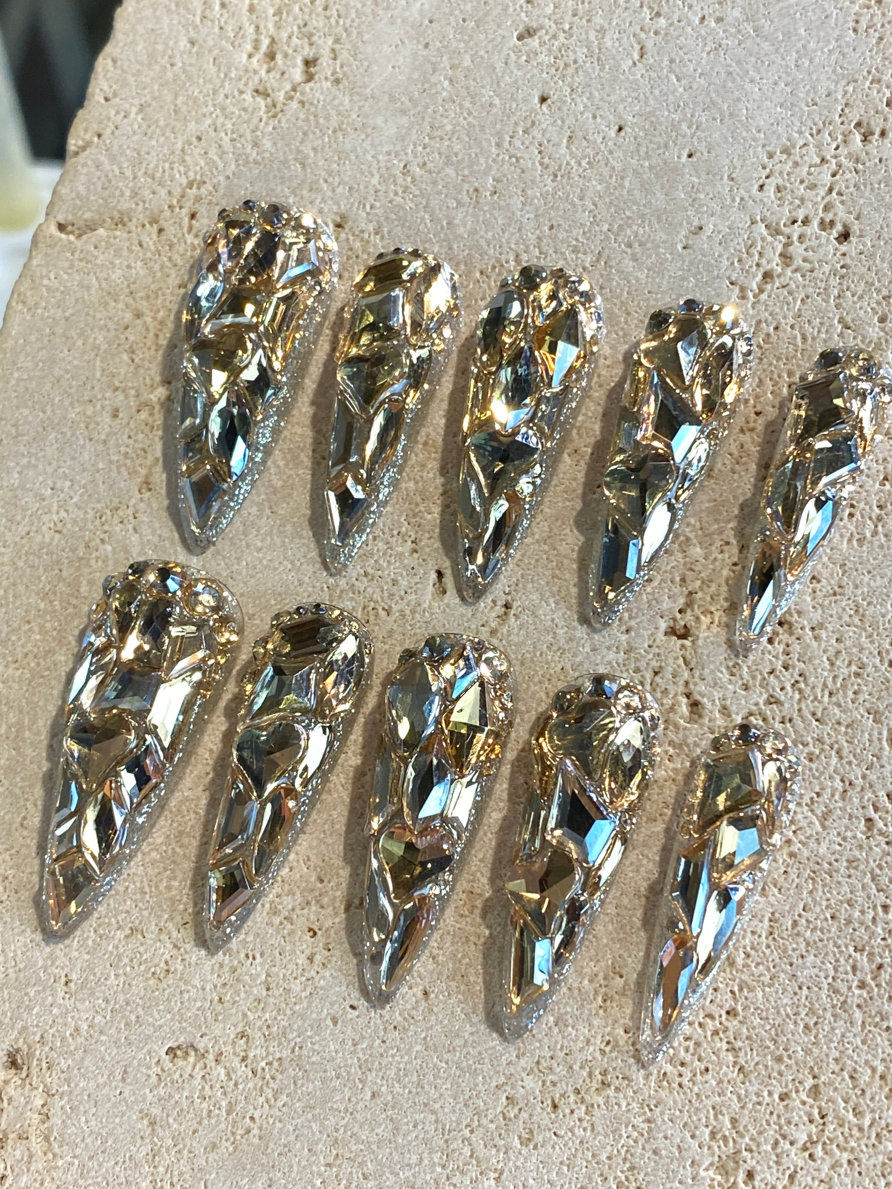 Diamond Life Press On Nails