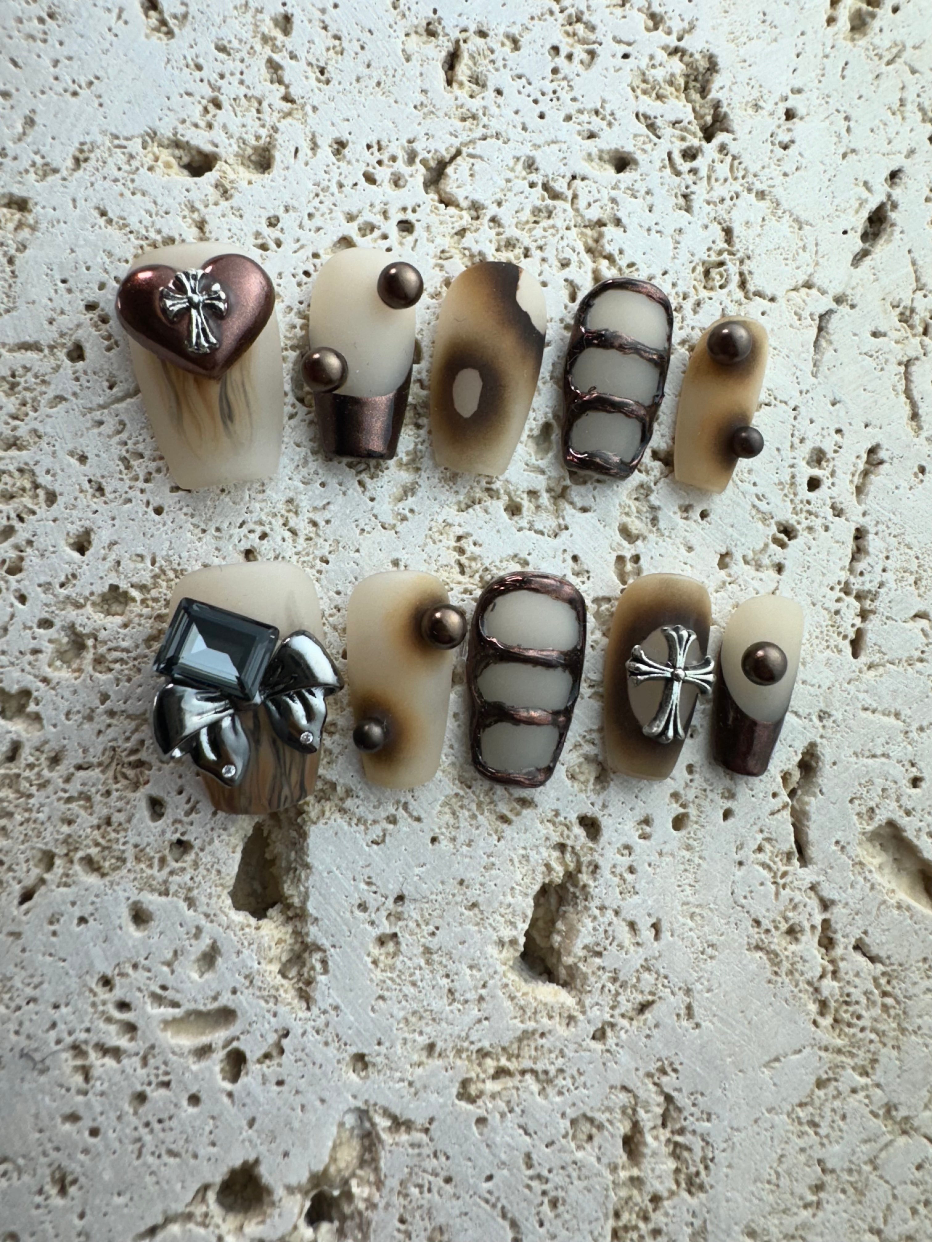Y2K Wasteland Press On Nails