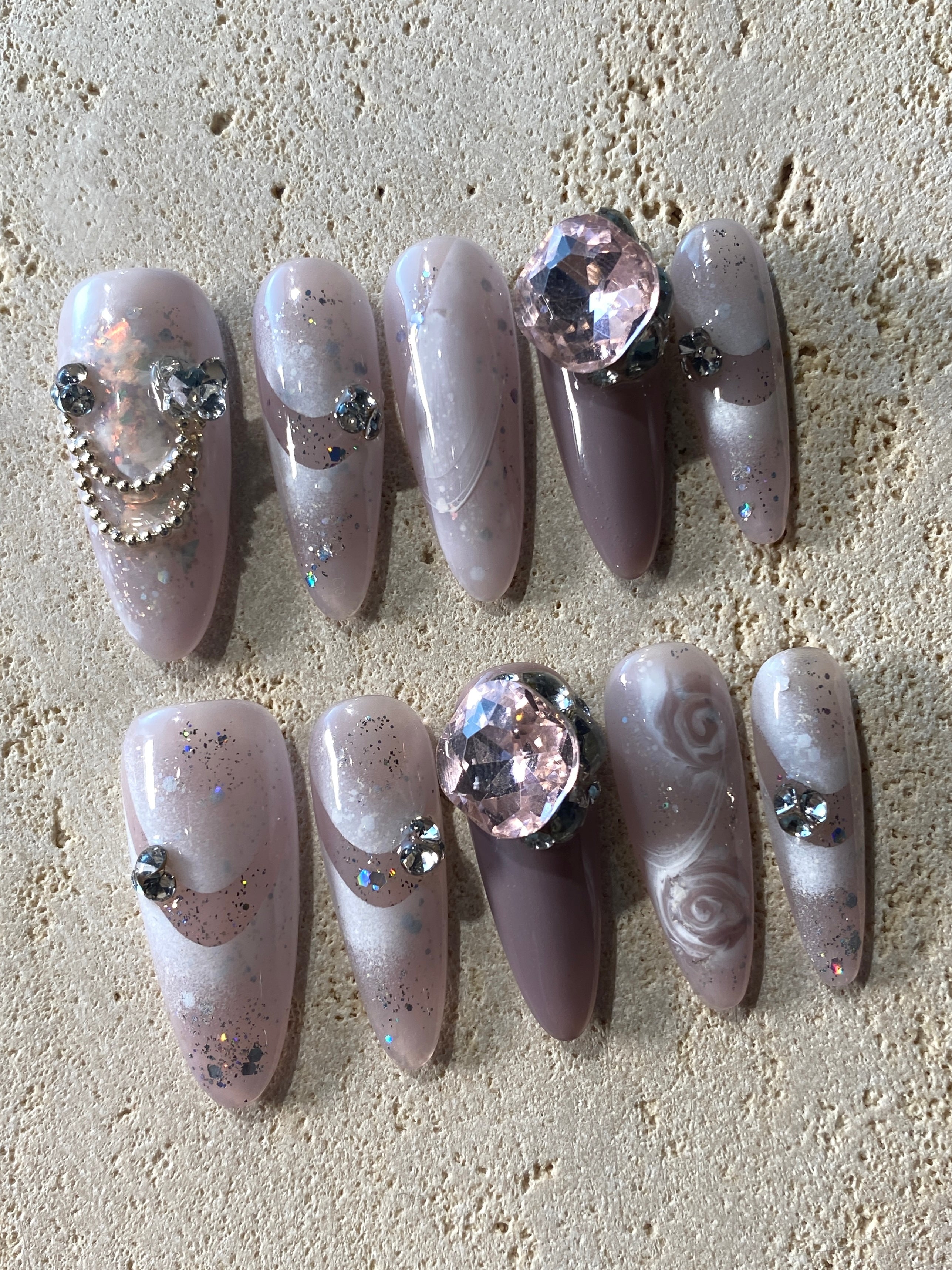 Lavender Rosè Press On Nails