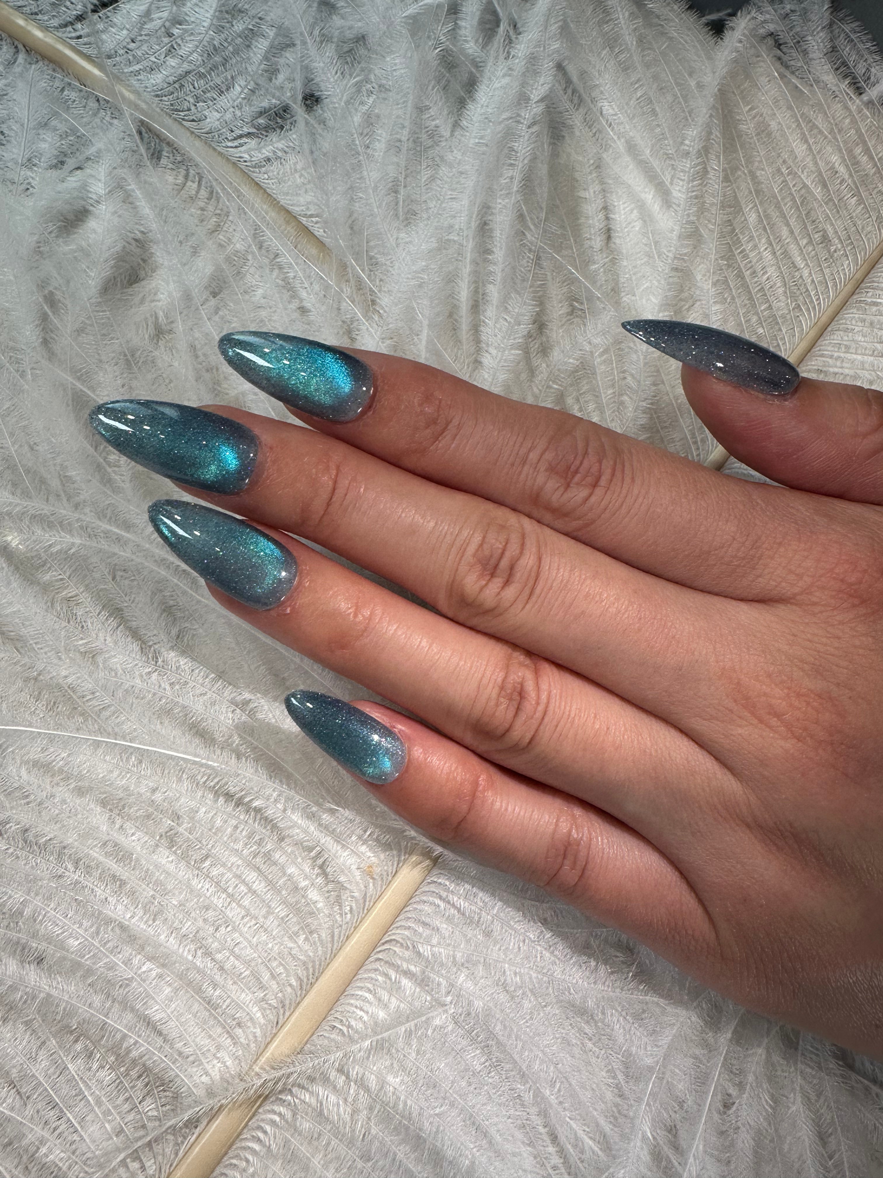 Crystal Magic Press On Nails- Ocean