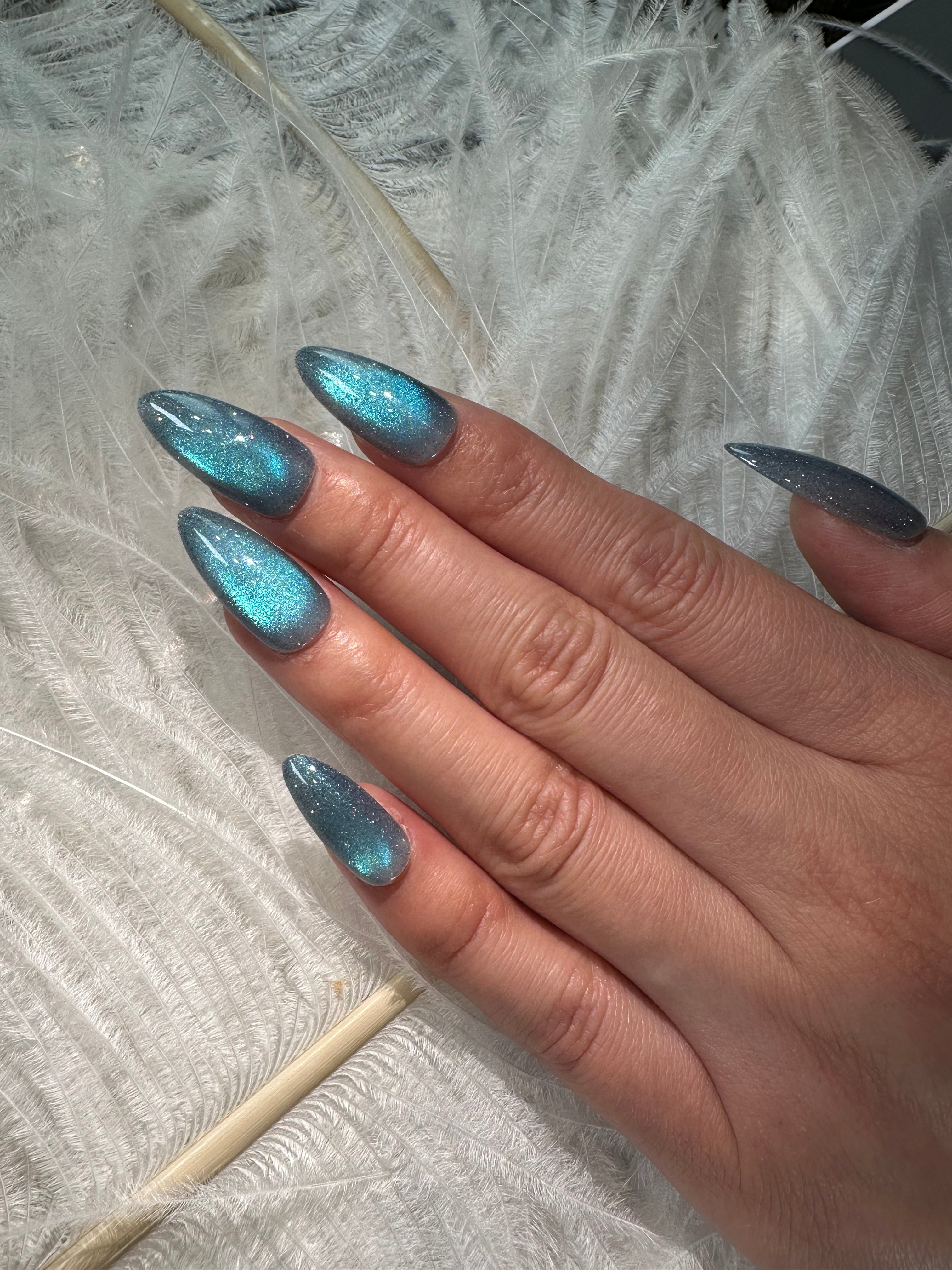 Crystal Magic Press On Nails- Ocean