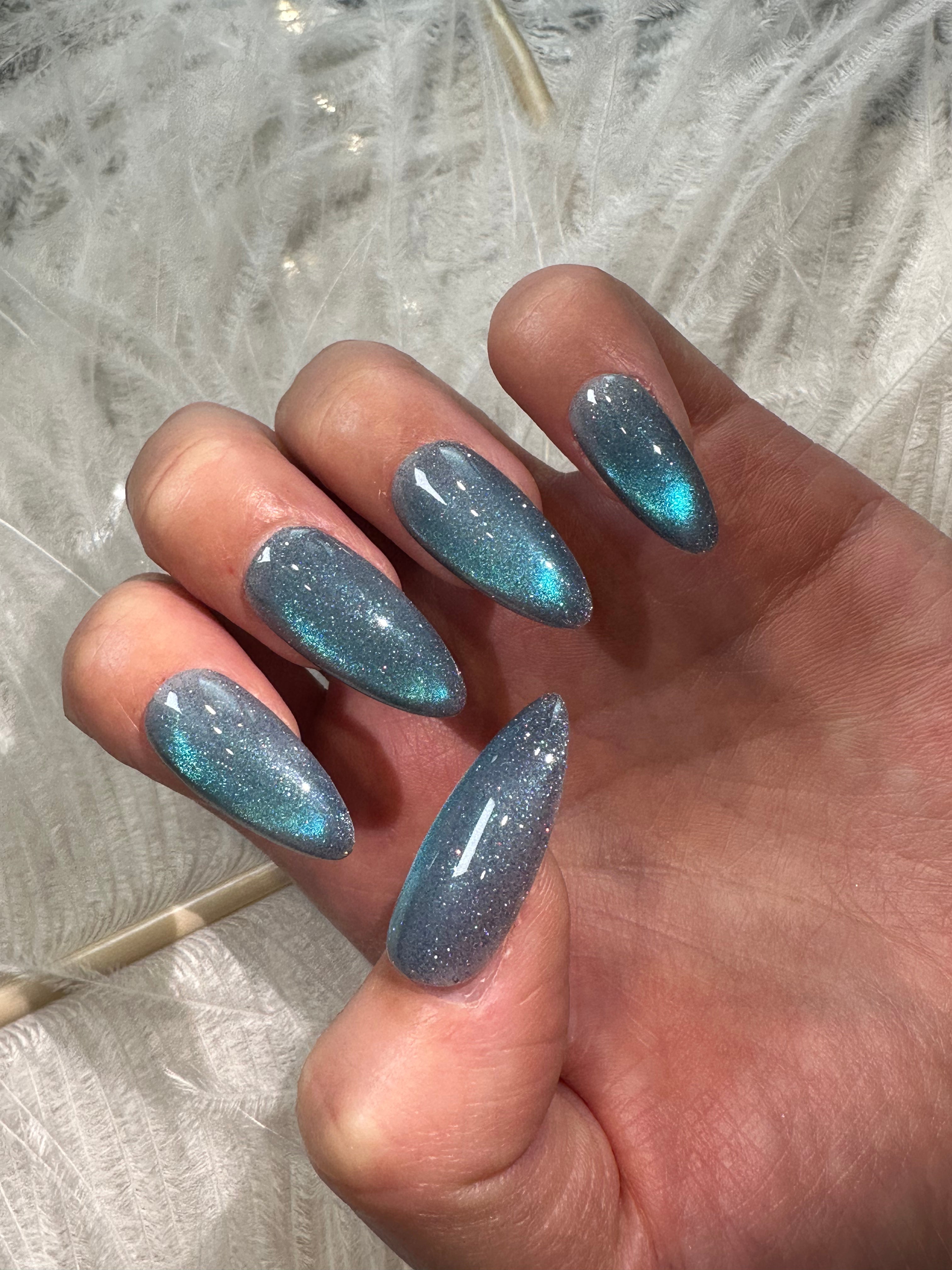 Crystal Magic Press On Nails- Ocean