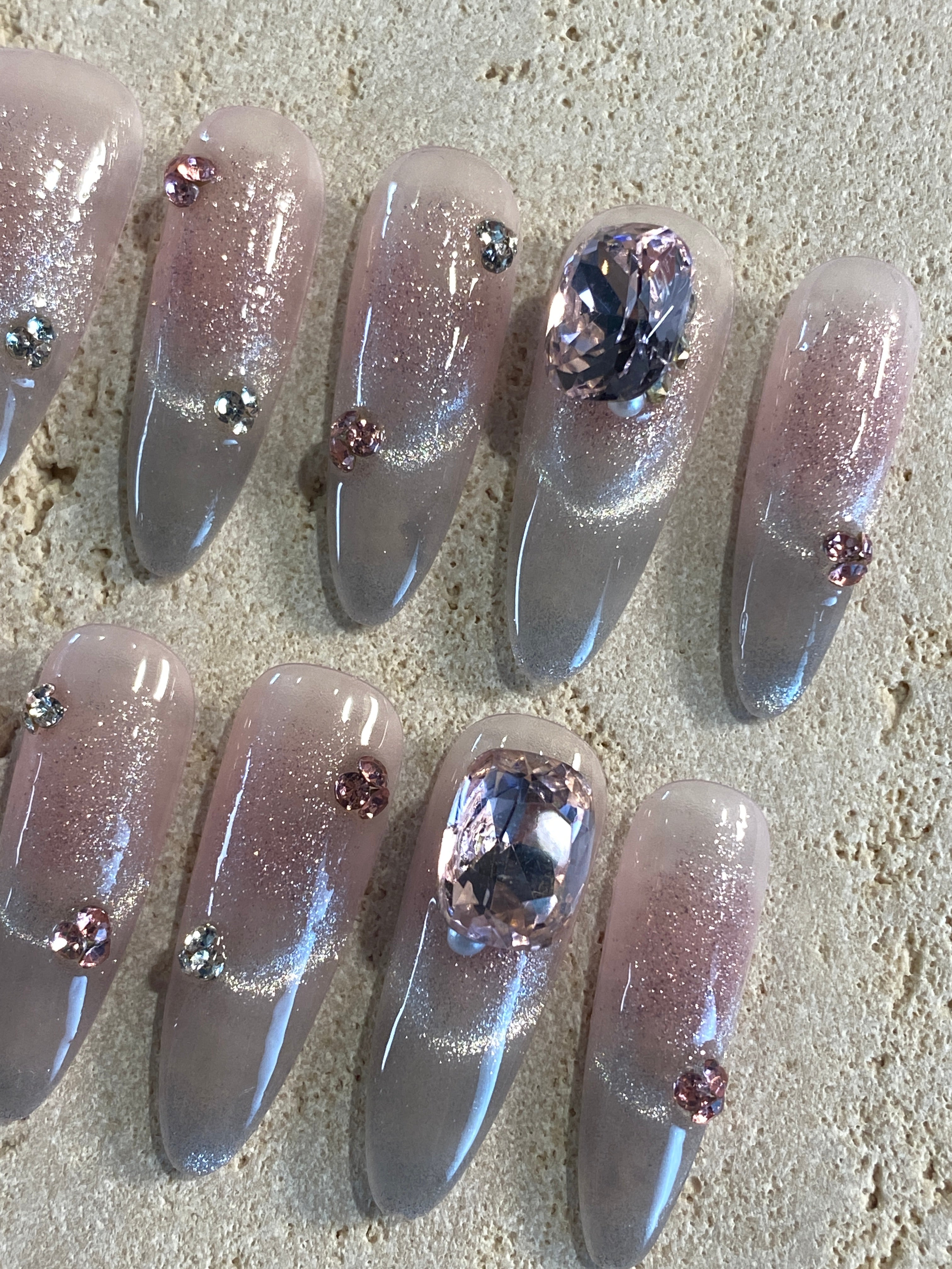 Pink Lover Press On Nails