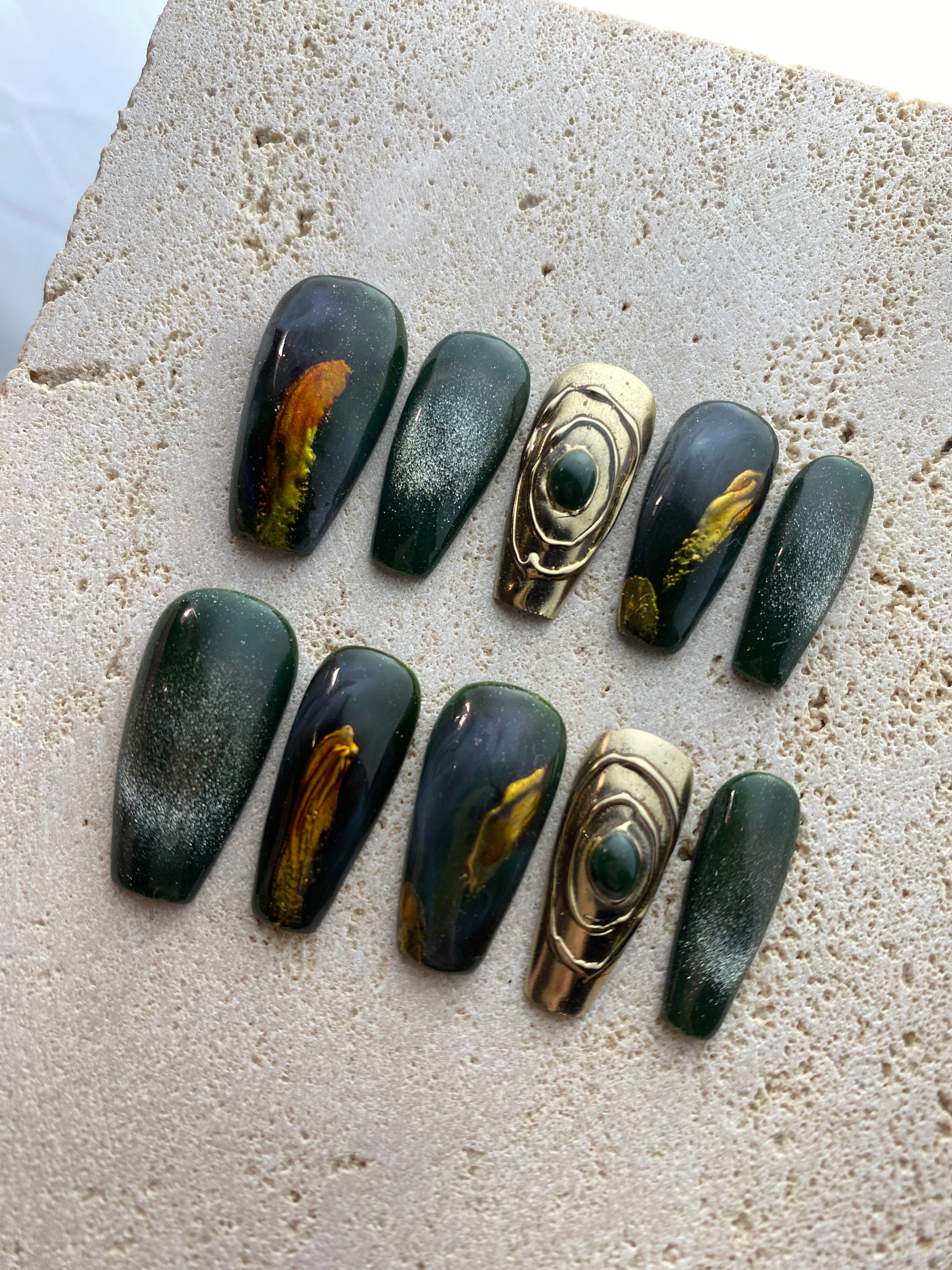 Galaxy Dawn Press On Nails